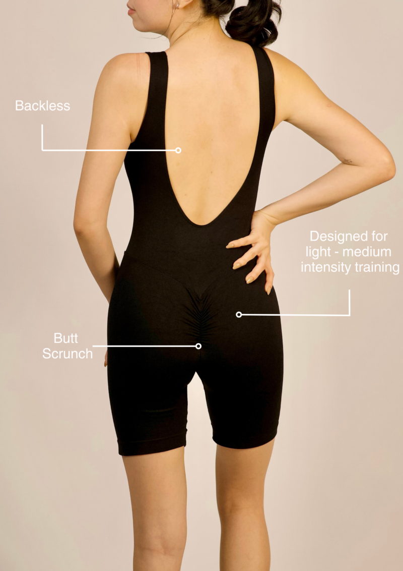 Physique Onesie Black - Image 4