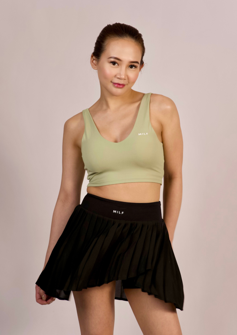 Black Tennis Skort - Image 2